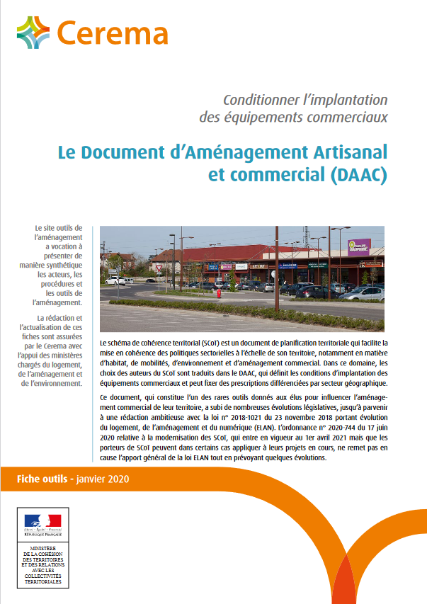  Document d’Aménagement Artisanal et commercial (DAAC)